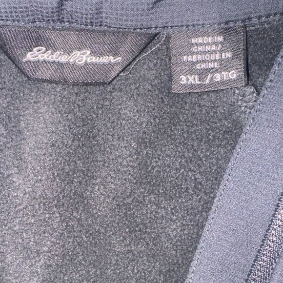 Eddie Bauer 3XL Black Full-Zip Jacket For Men With AdventHealth Logo - Picture 3 of 7